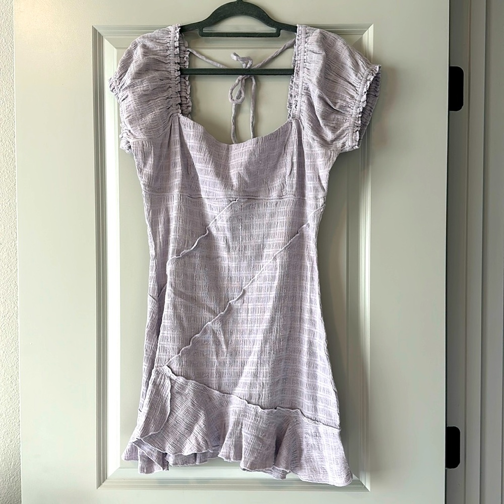 Free People Lavender Mini Dress